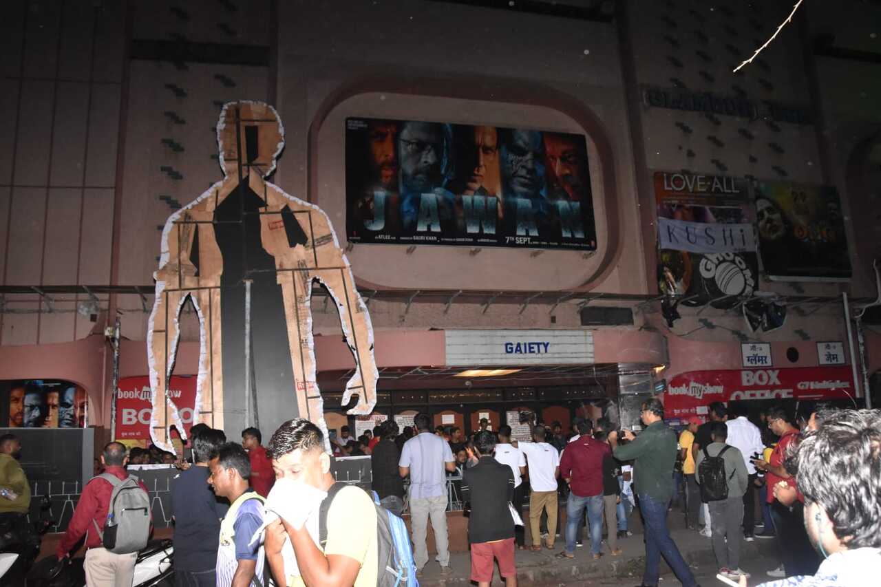 Gaiety and Galaxy was indeed a hot and happening place this morning 